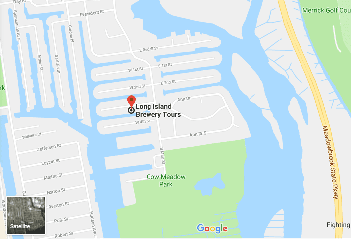 Map Location - Long Island Brewery Tours